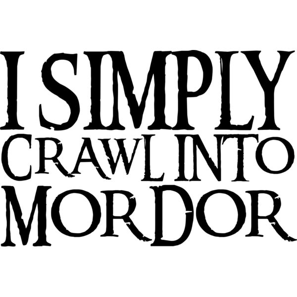 Crawl Into Mordor Thumbnail