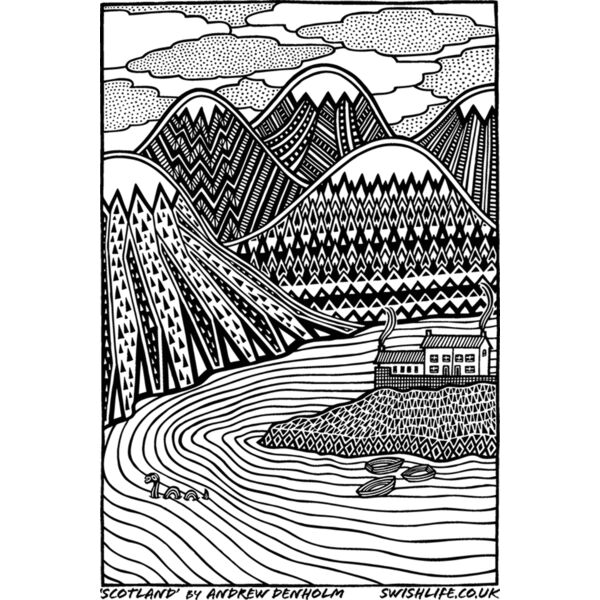 A Denholm Scotland Black Thumbnail